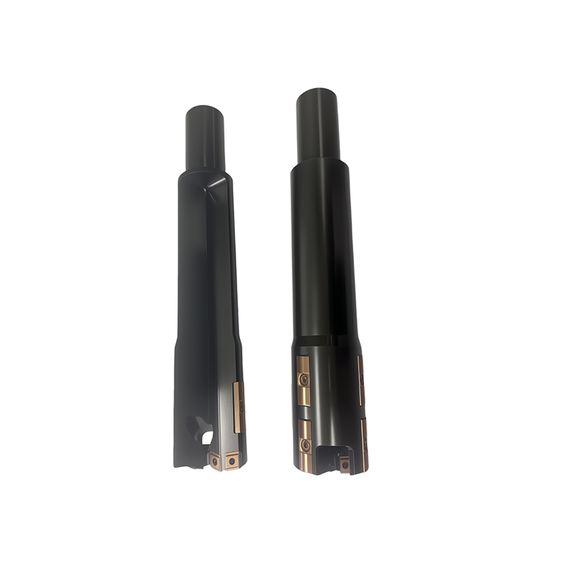 Integral machine clamp gun drill