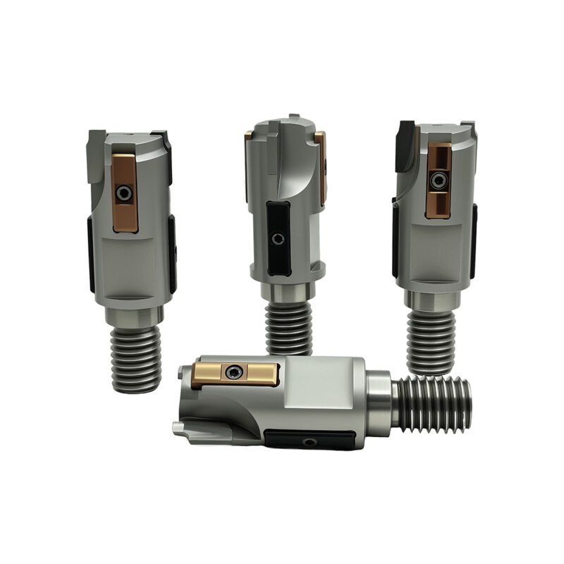 Machine clamped step forming blade